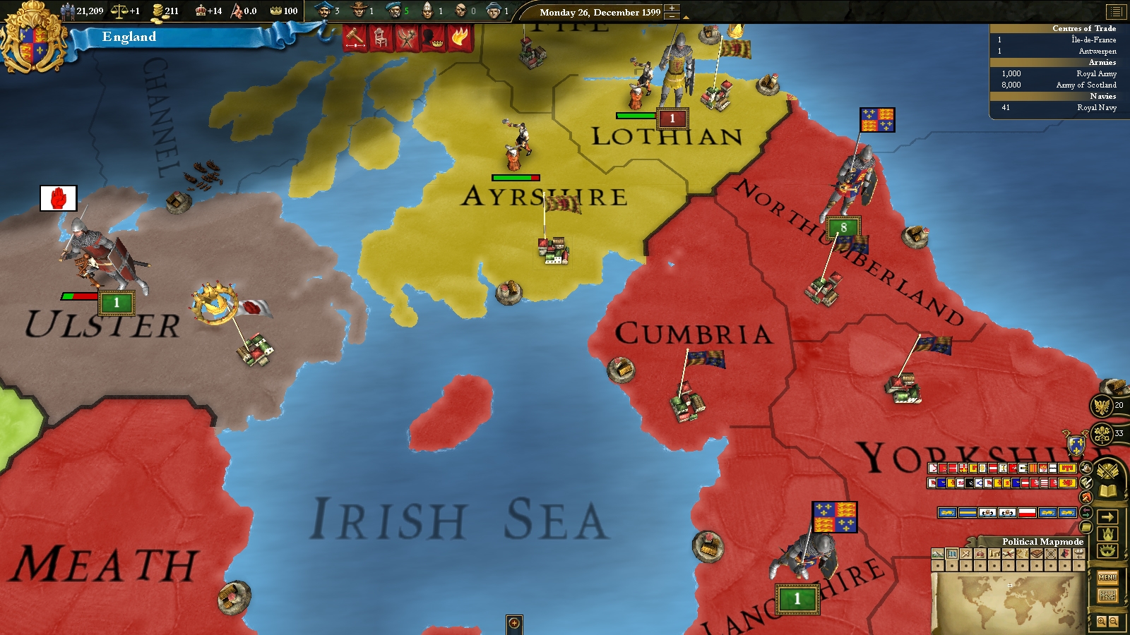 Europa Universalis III: Western - Anno Domini 1400