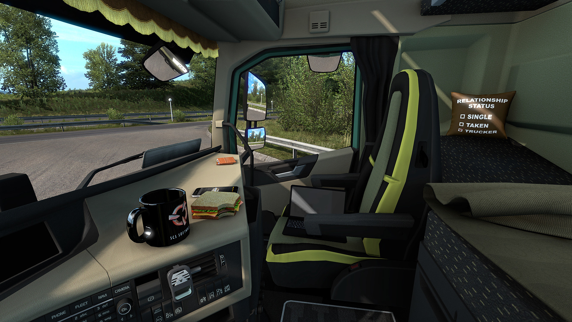 Euro Truck Simulator 2 - Cabin Accessories