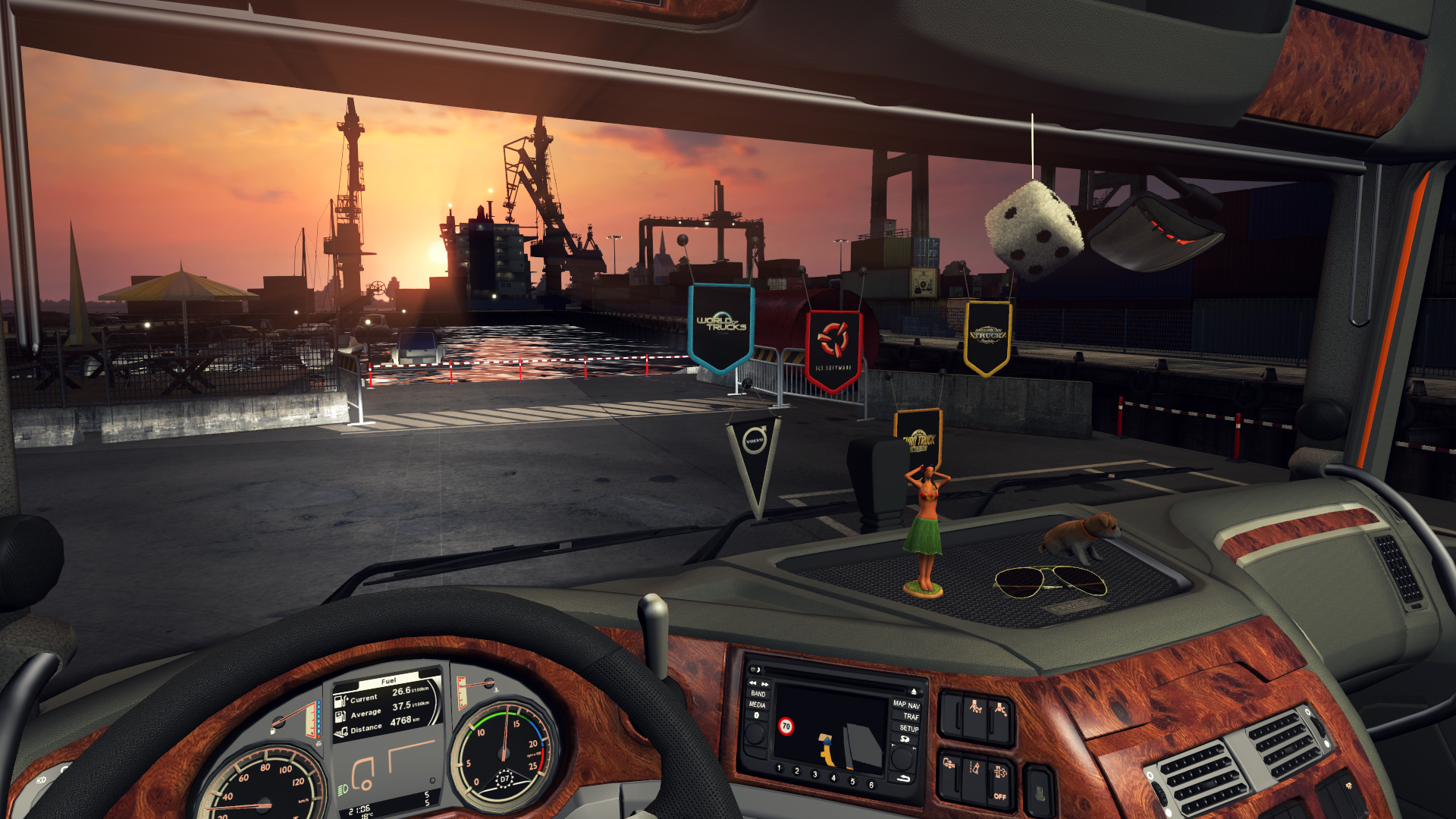 Euro Truck Simulator 2 - Cabin Accessories