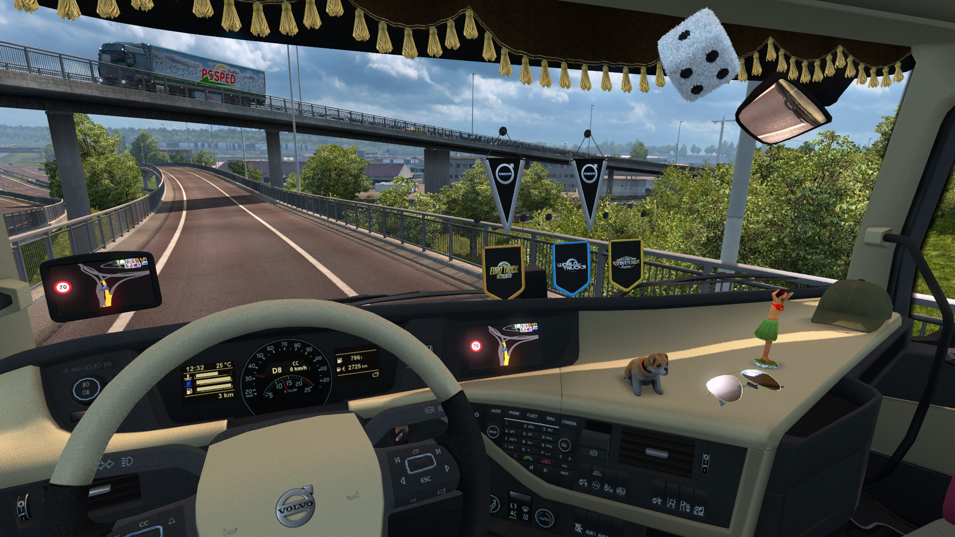 Euro Truck Simulator 2 - Cabin Accessories