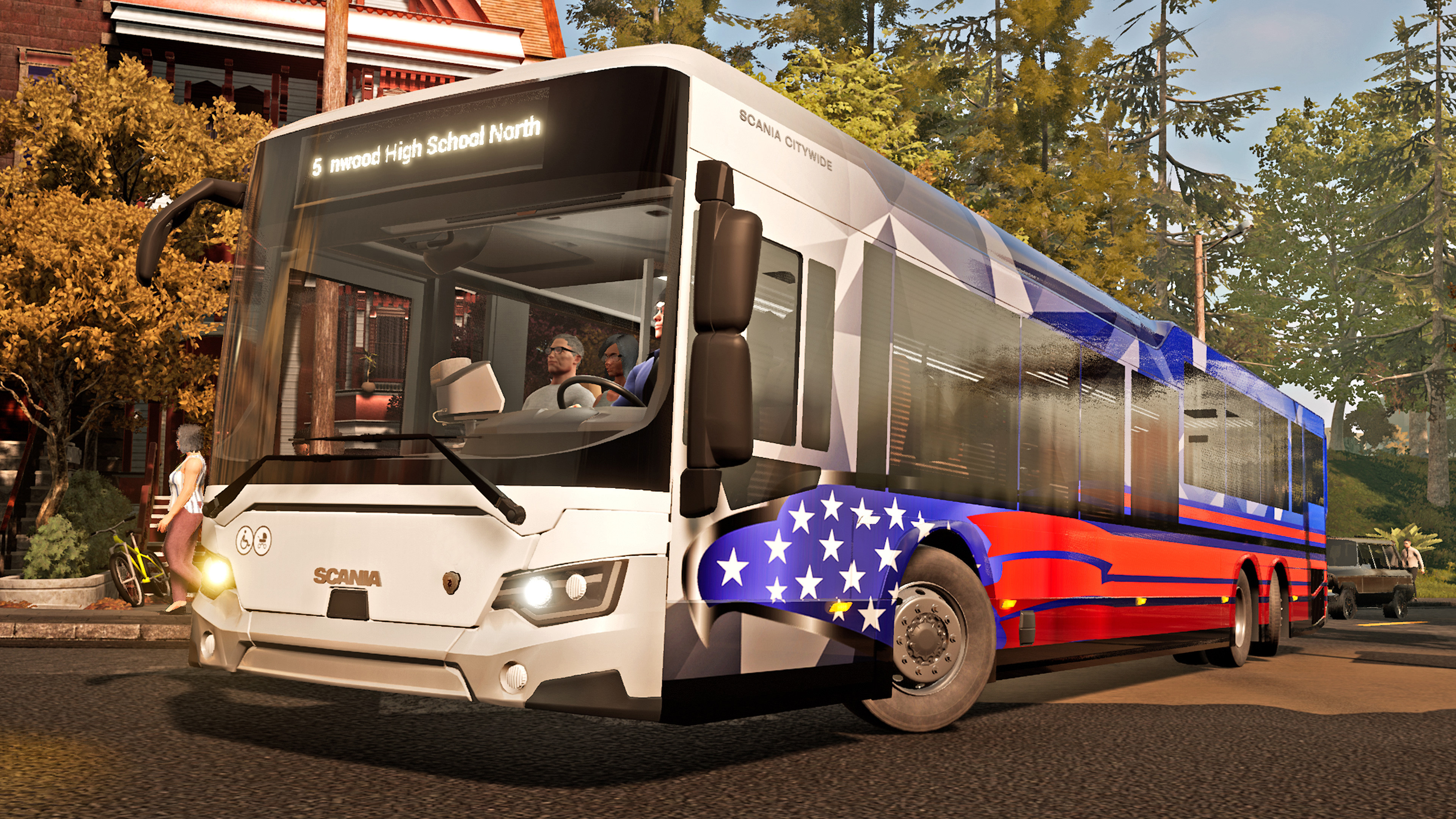 Bus Simulator 21 - USA Skin Pack