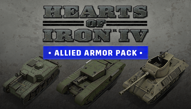 Hearts of Iron IV: Allied Armor Pack