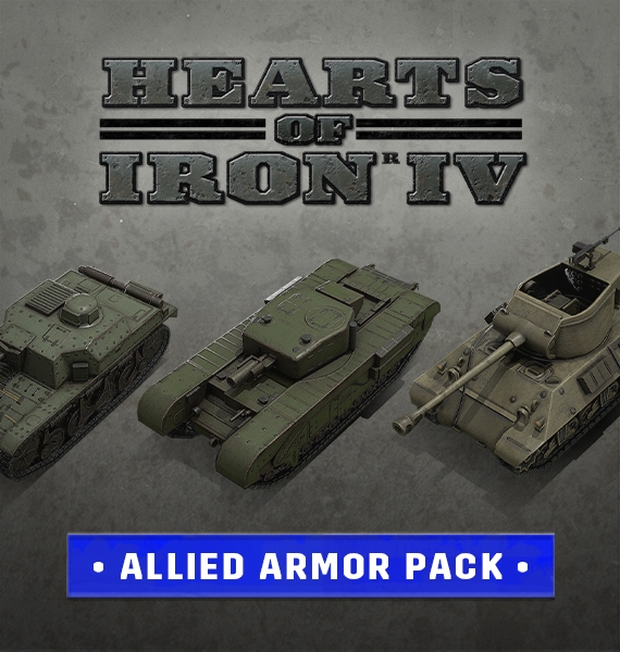 Hearts of Iron IV: Allied Armor Pack