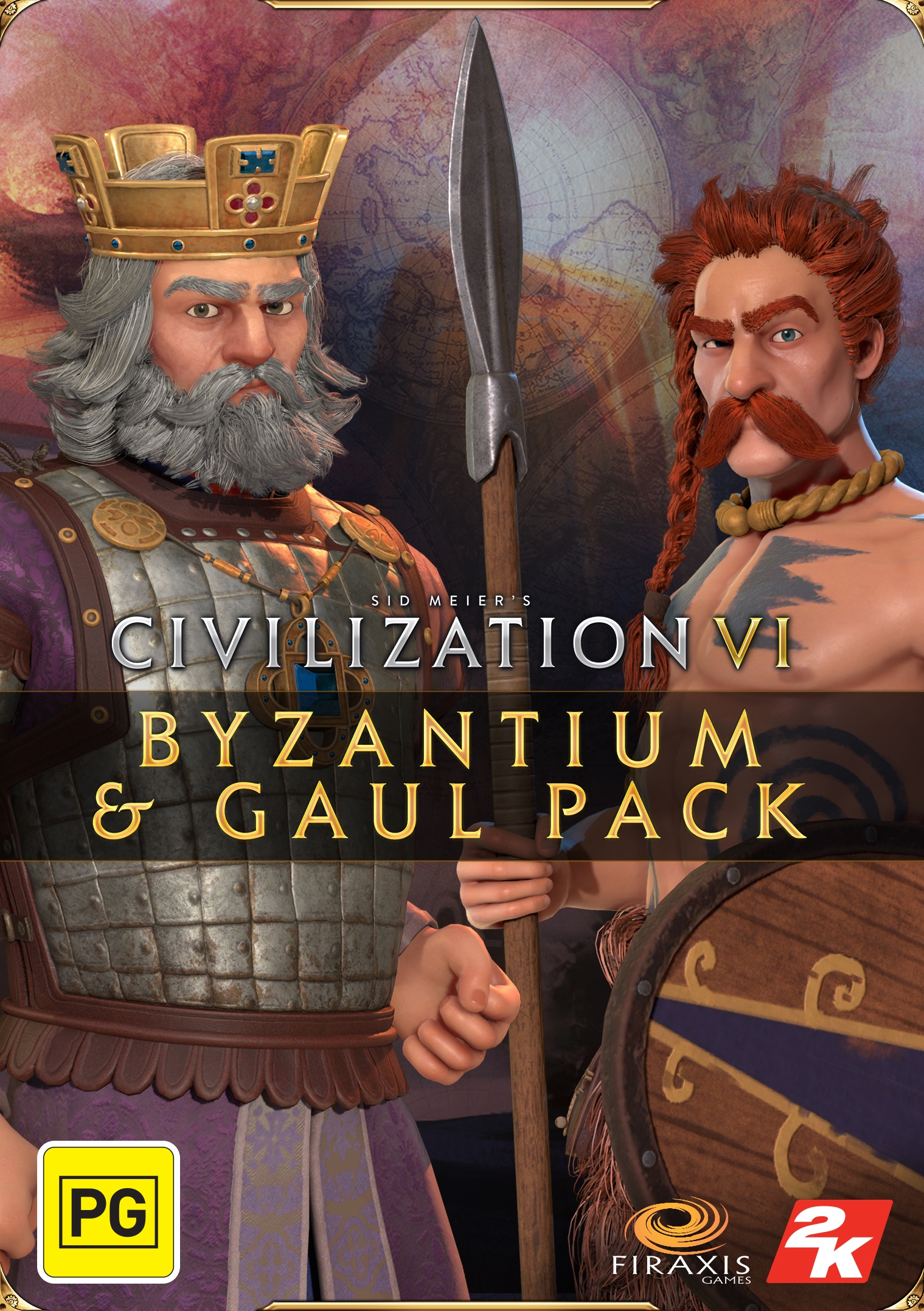 Civilization VI - Byzantium & Gaul Pack (Steam)