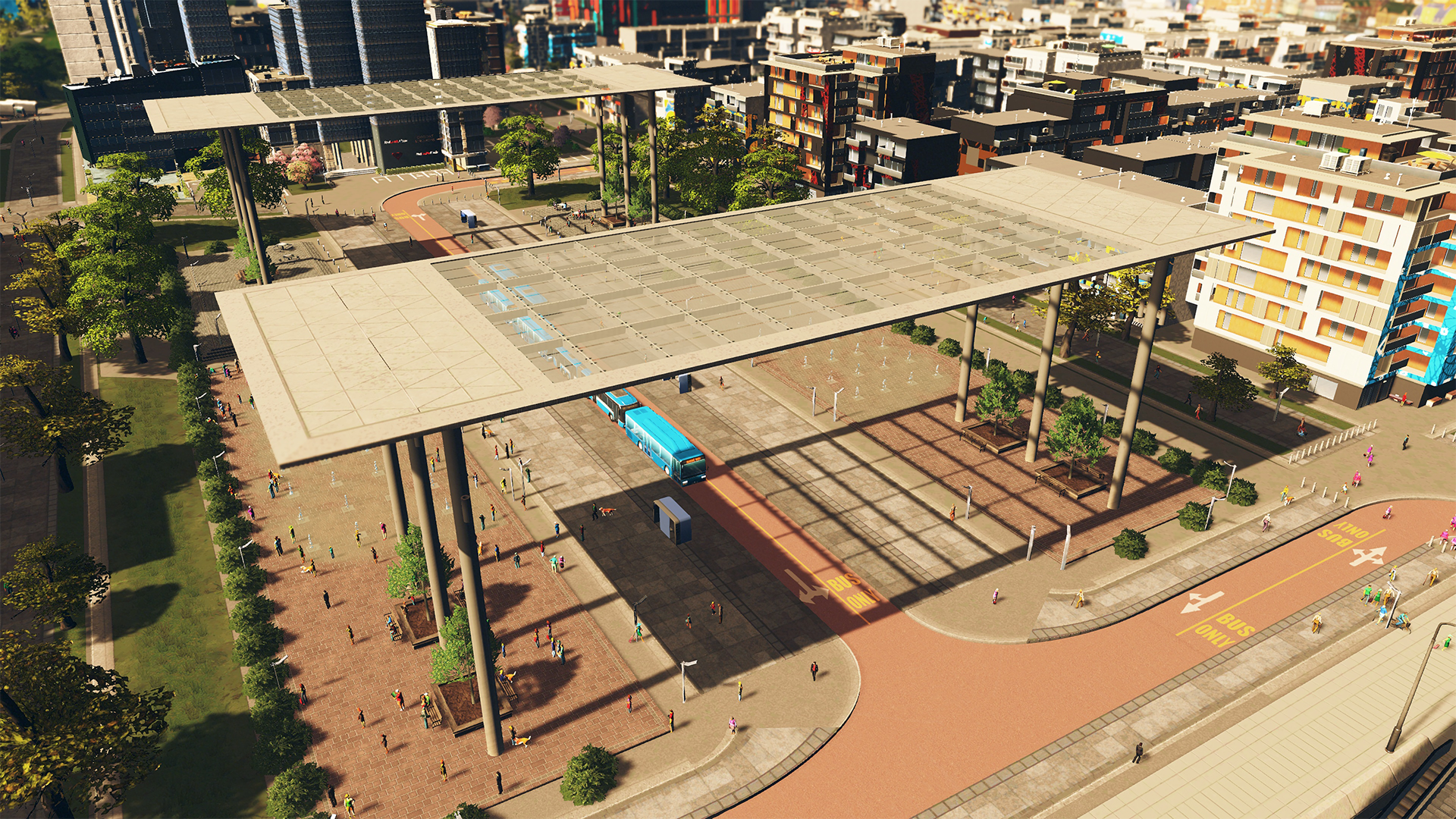 Cities: Skylines - Plazas & Promenades