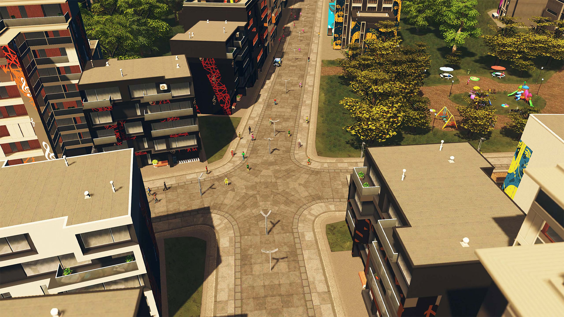 Cities: Skylines - Plazas & Promenades