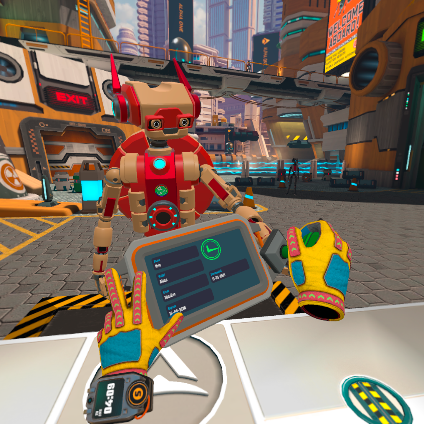 Border Bots VR