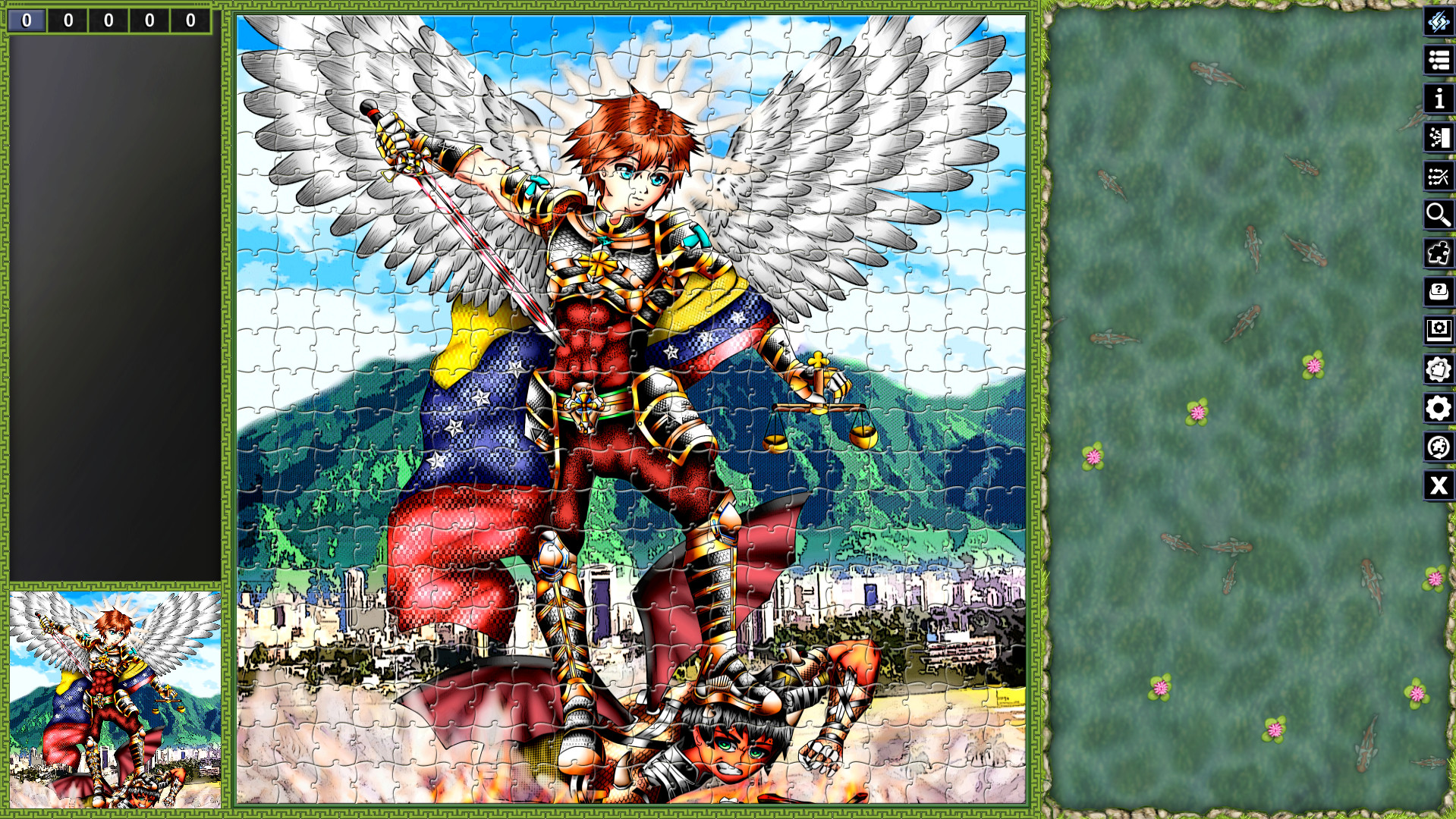 Pixel Puzzles Illustrations & Anime - Jigsaw Pack: Angels