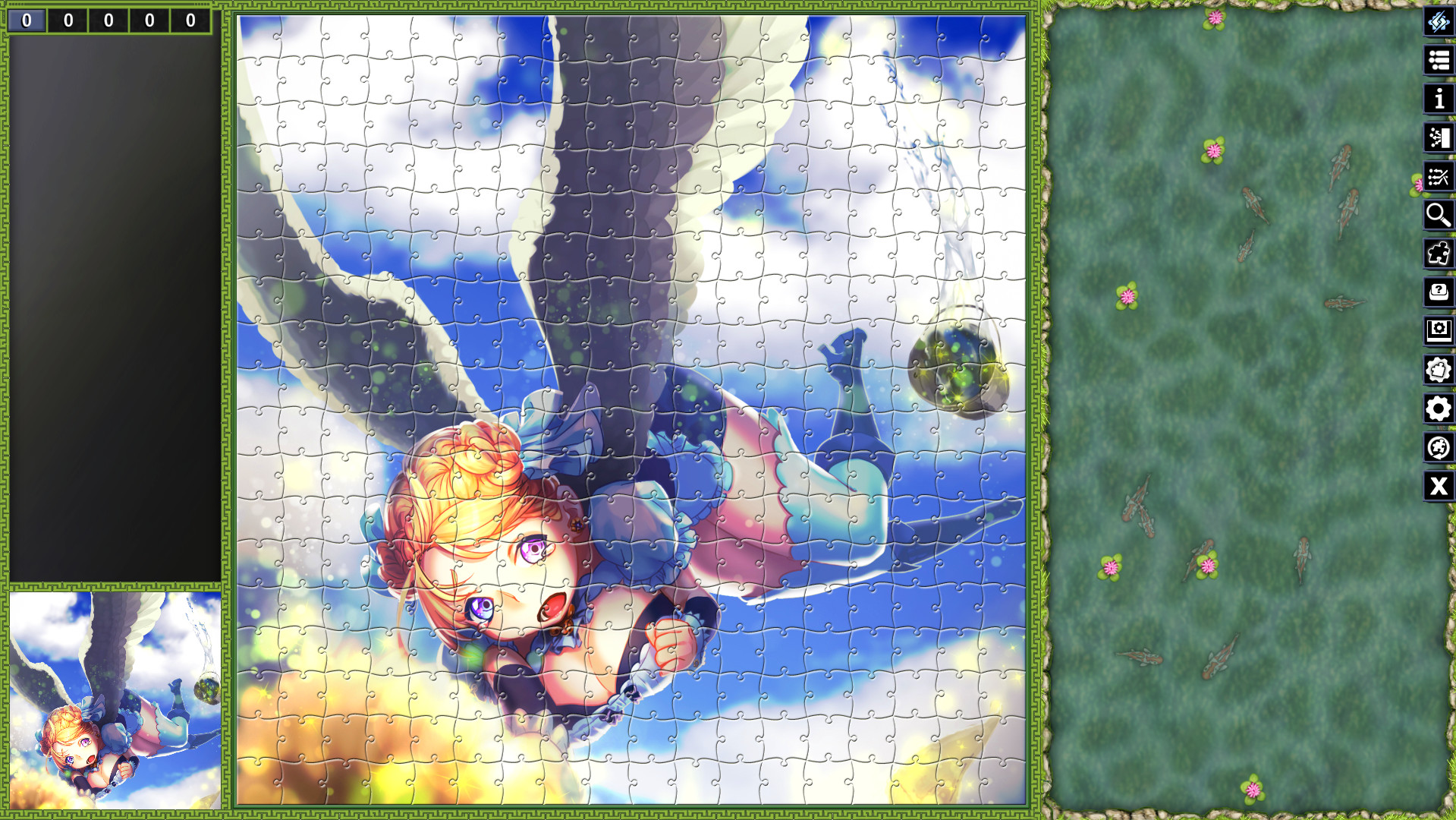 Pixel Puzzles Illustrations & Anime - Jigsaw Pack: Angels