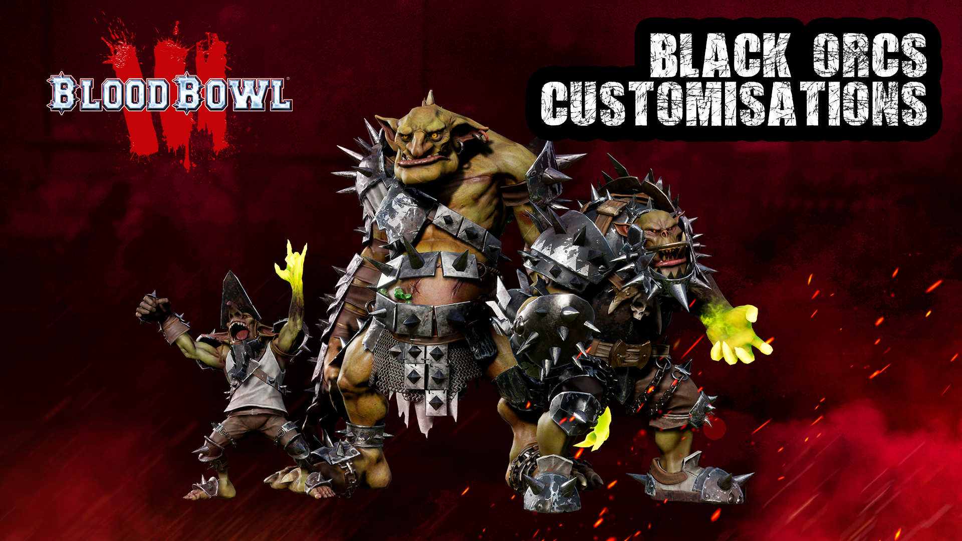 Blood Bowl 3 - Black Orcs Customizations DLC