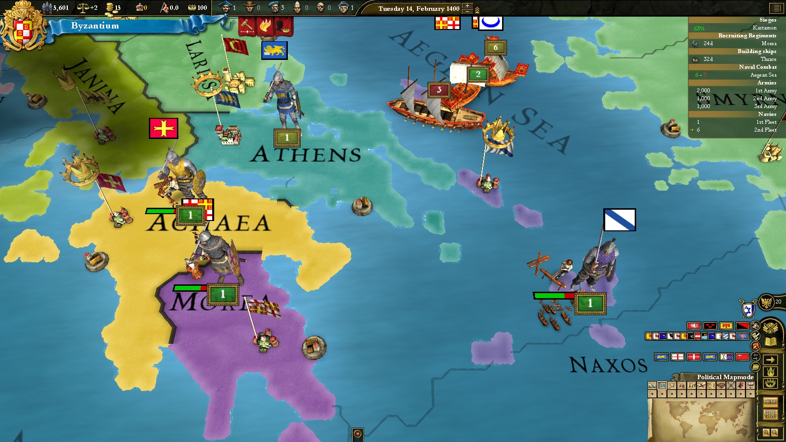 Europa Universalis III: Eastern - AD 1400 Spritepack