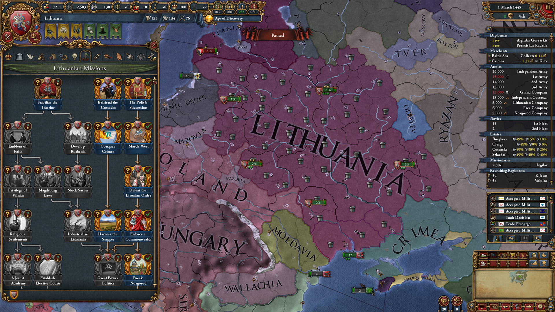 Europa Universalis IV: Lions of the North