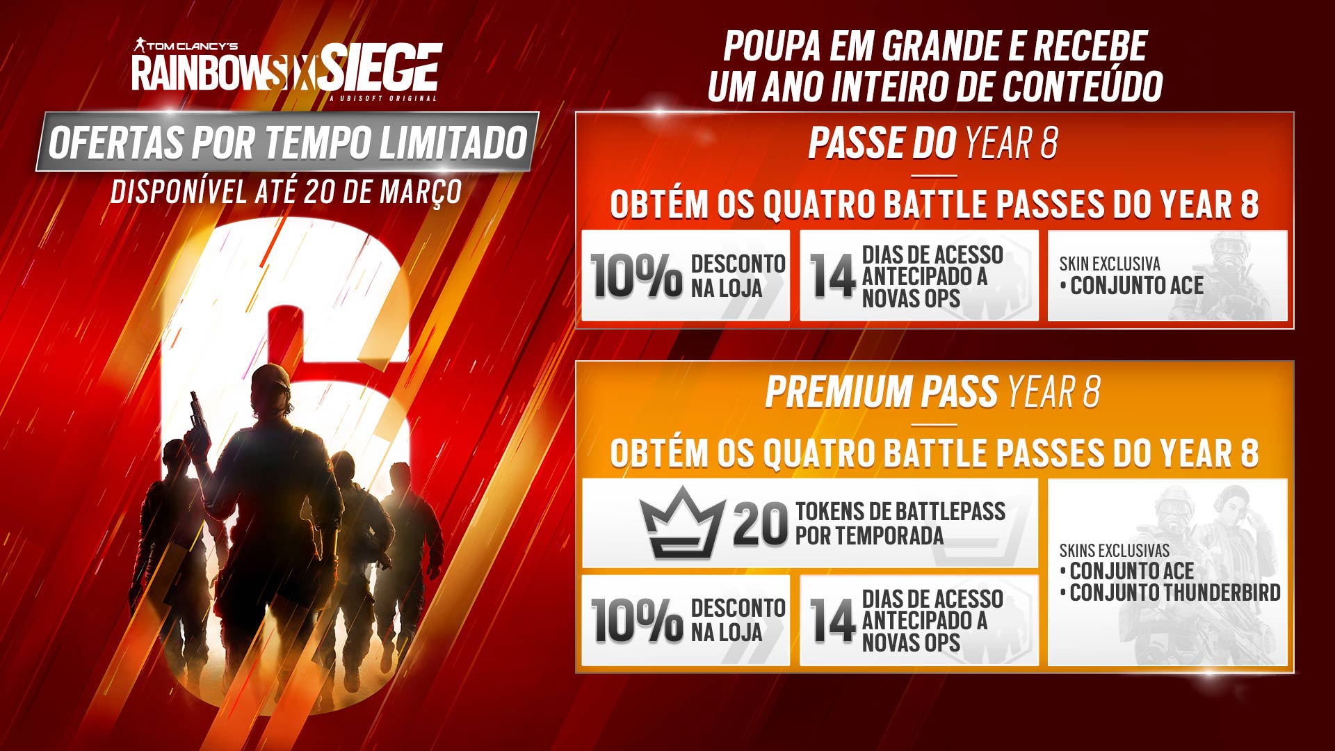 Tom Clancy's Rainbow Six® Siege Year 8 Pass