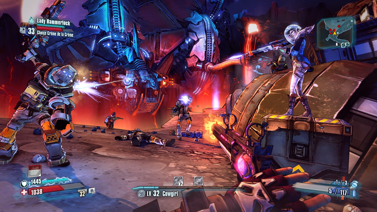 Borderlands: The Pre-Sequel - Claptastic Voyage and Ultimate Vault Hunter Upgrade Pack 2 [Mac]