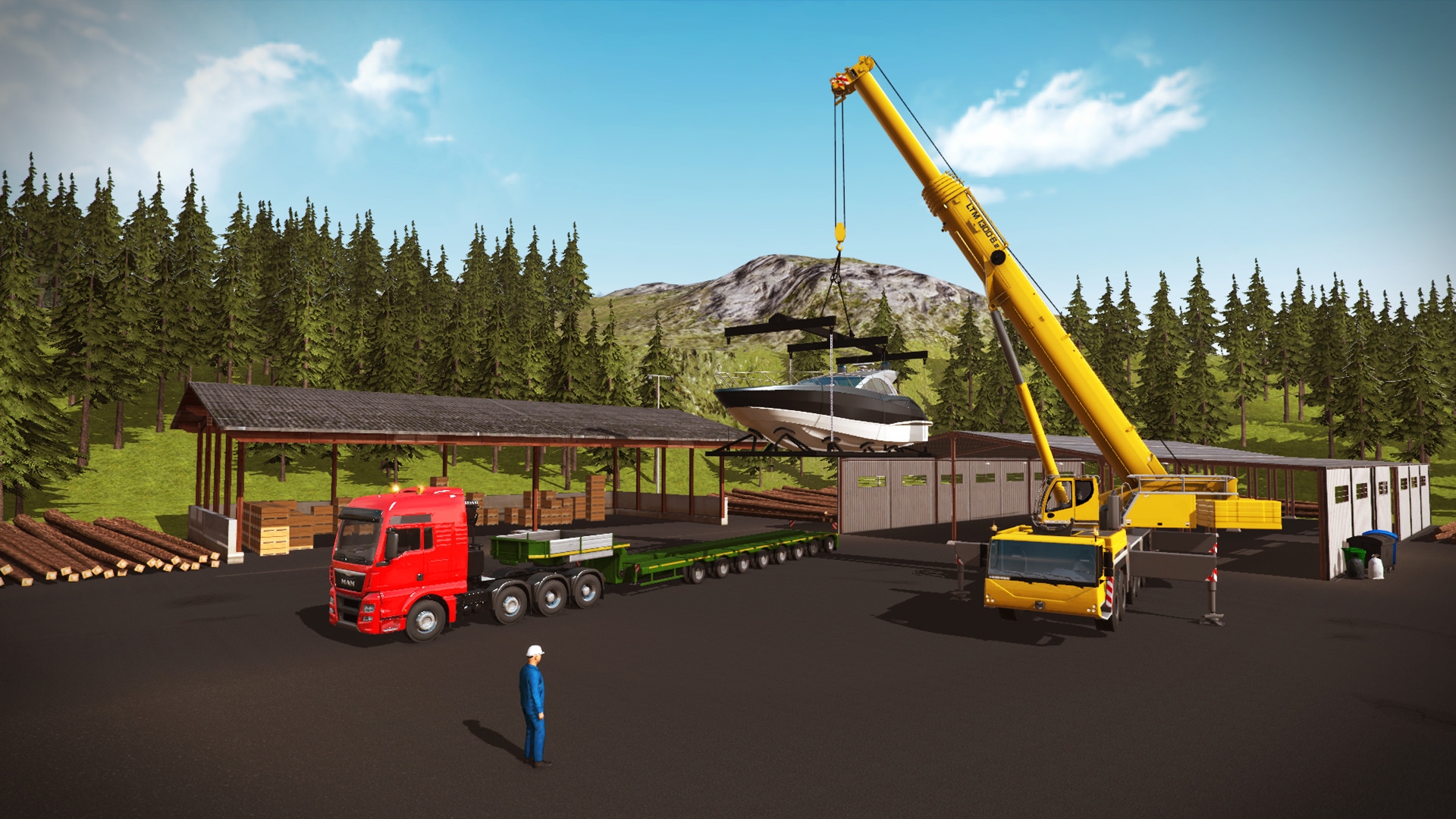 Construction Simulator 2015: Liebherr LTM 1300 6.2