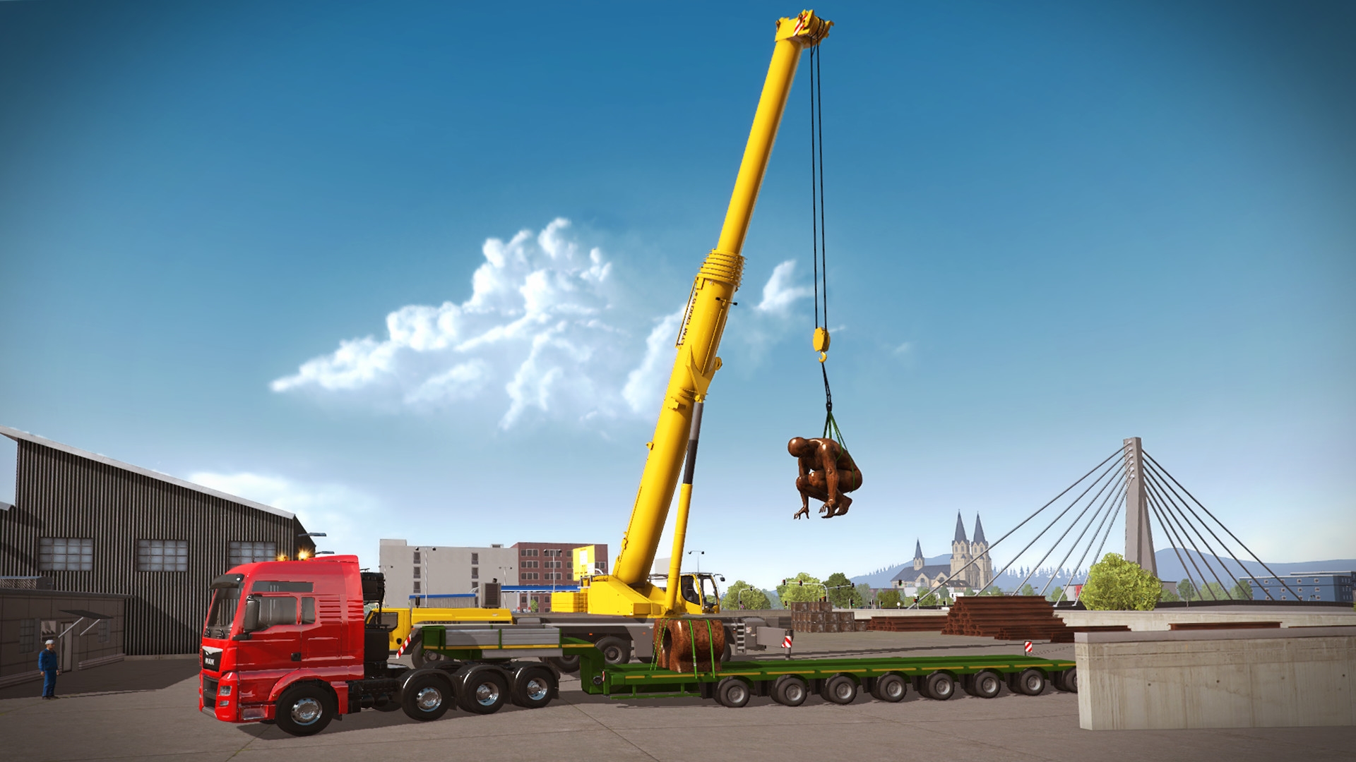 Construction Simulator 2015: Liebherr LTM 1300 6.2