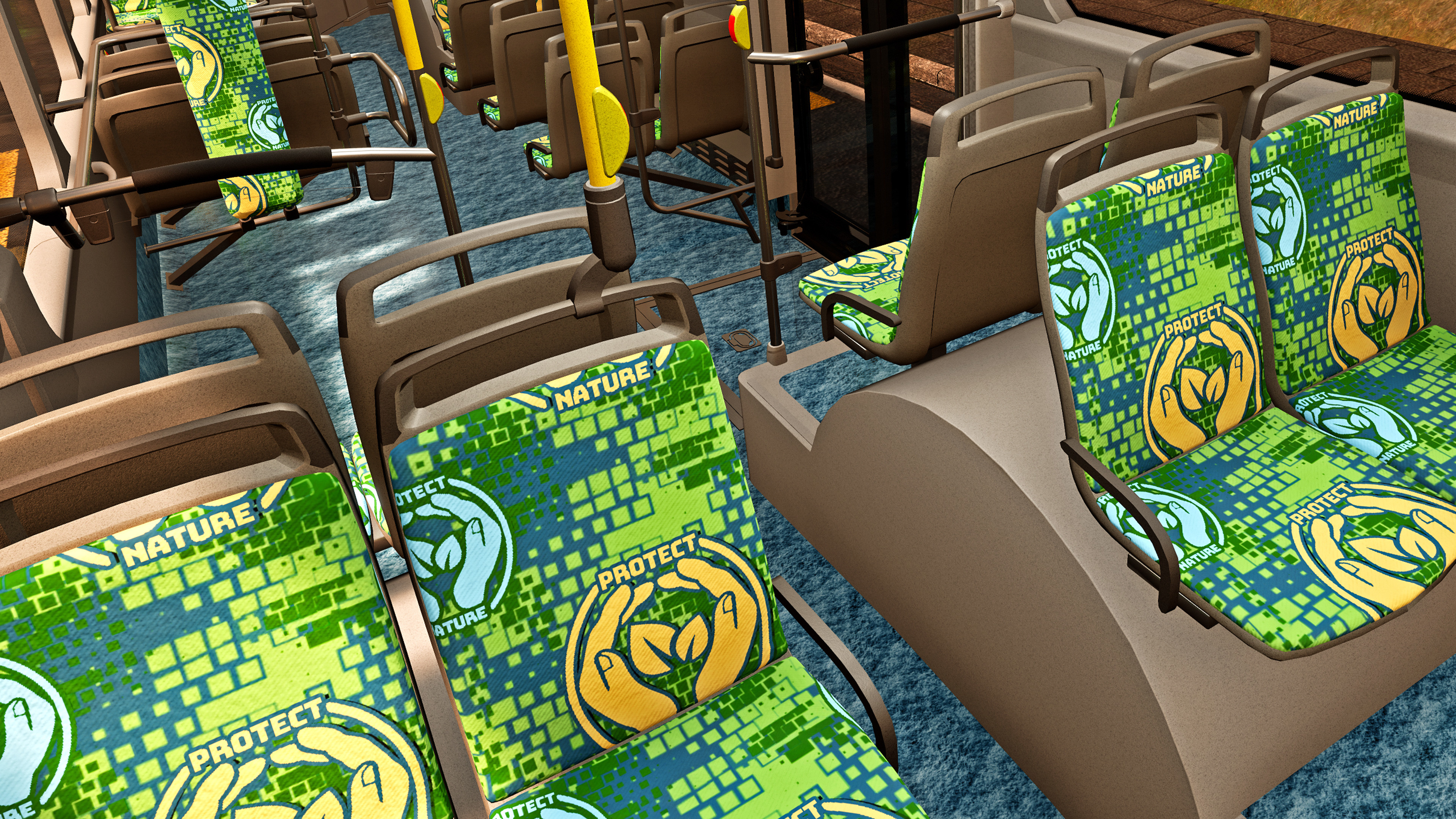 Bus Simulator 21 - Protect Nature Interior Pack