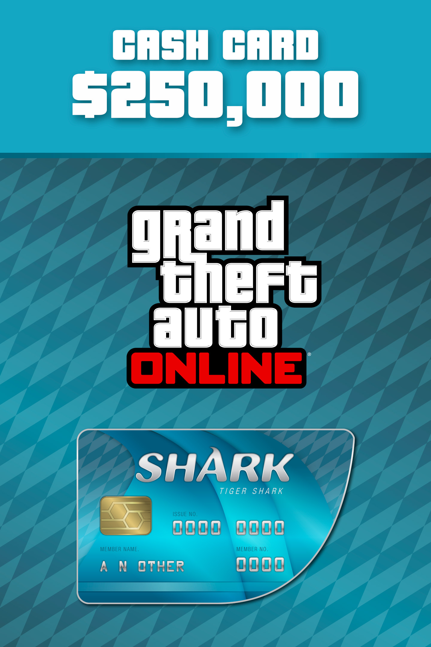 Grand Theft Auto Online : Tiger Shark Cash Card