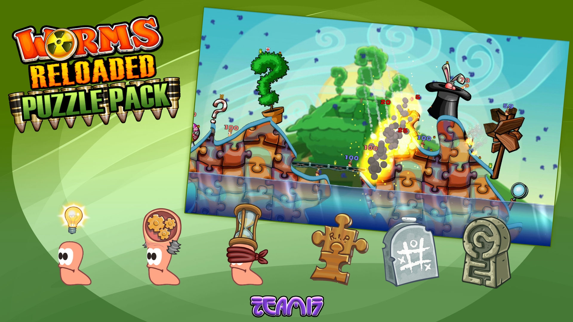 Worms Reloaded - Puzzle Pack