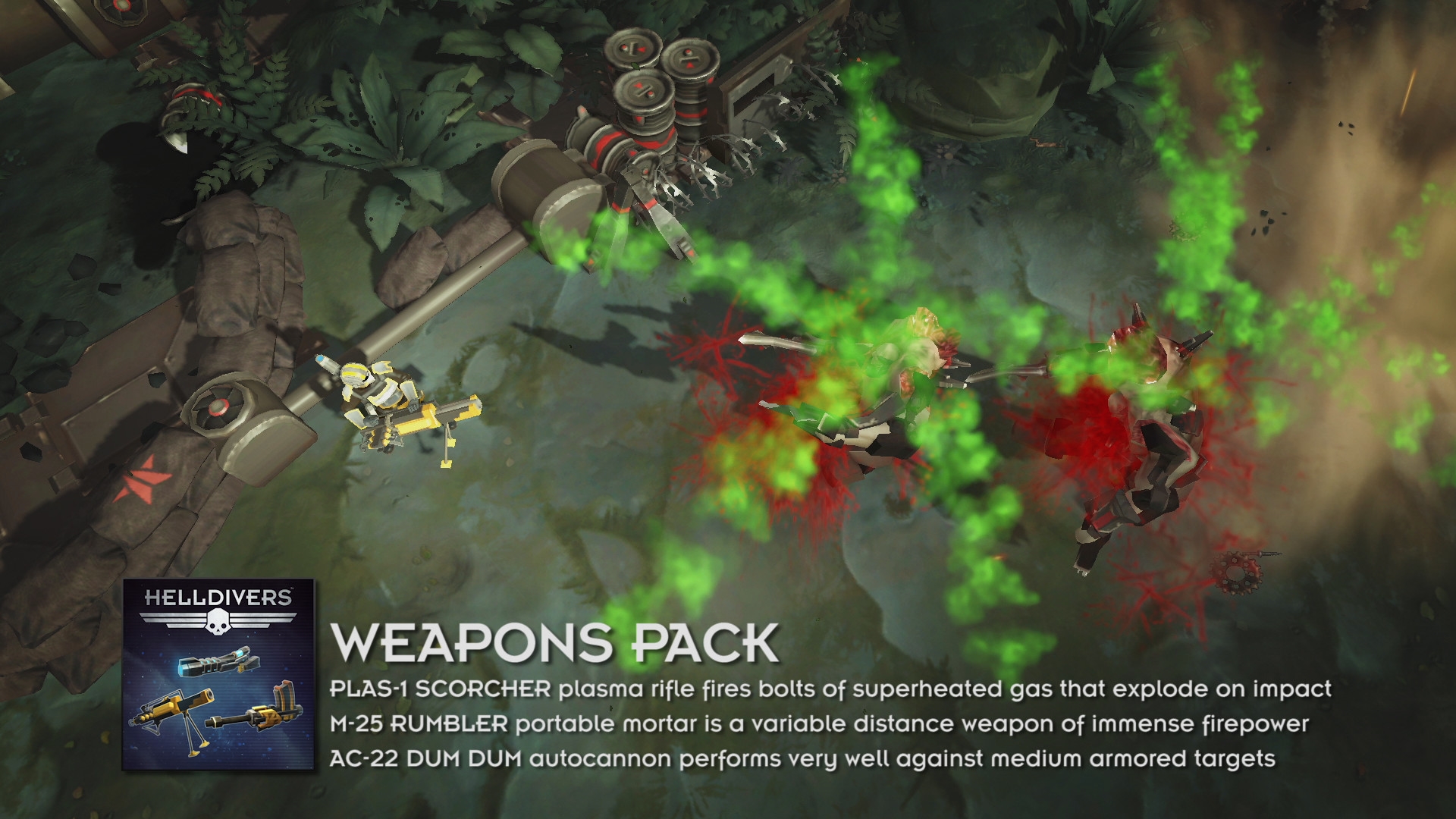 HELLDIVERS™ Weapons Pack