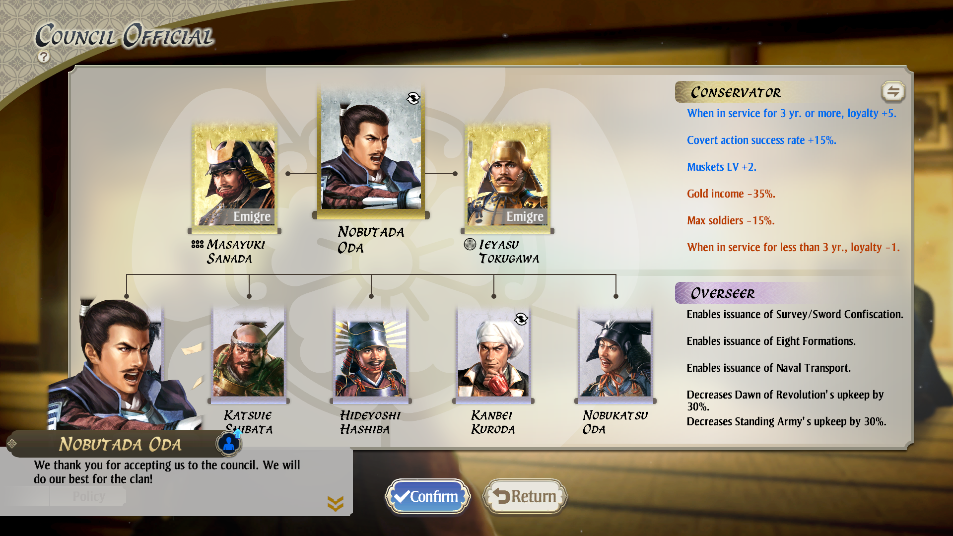 NOBUNAGA'S AMBITION: Awakening