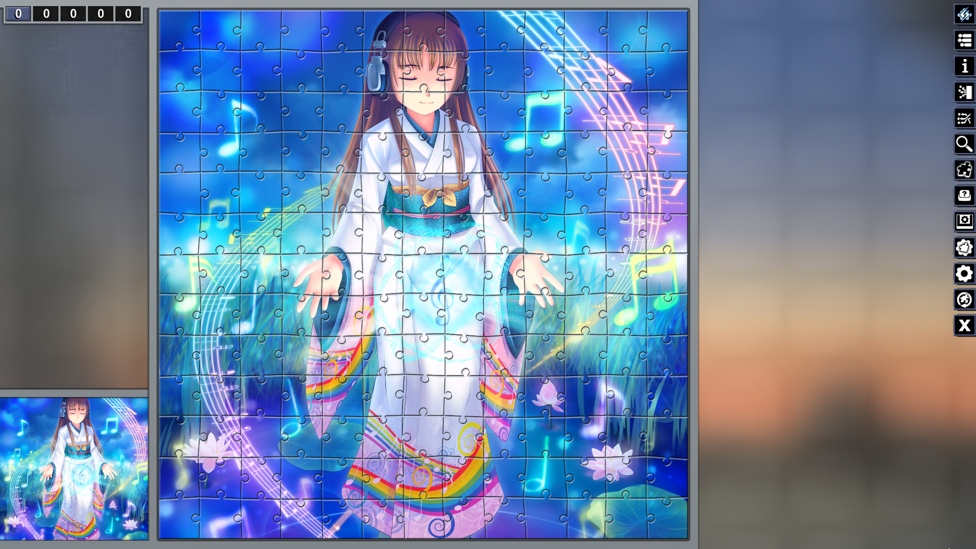 Pixel Puzzles Illustrations & Anime - Jigsaw Pack: Musix