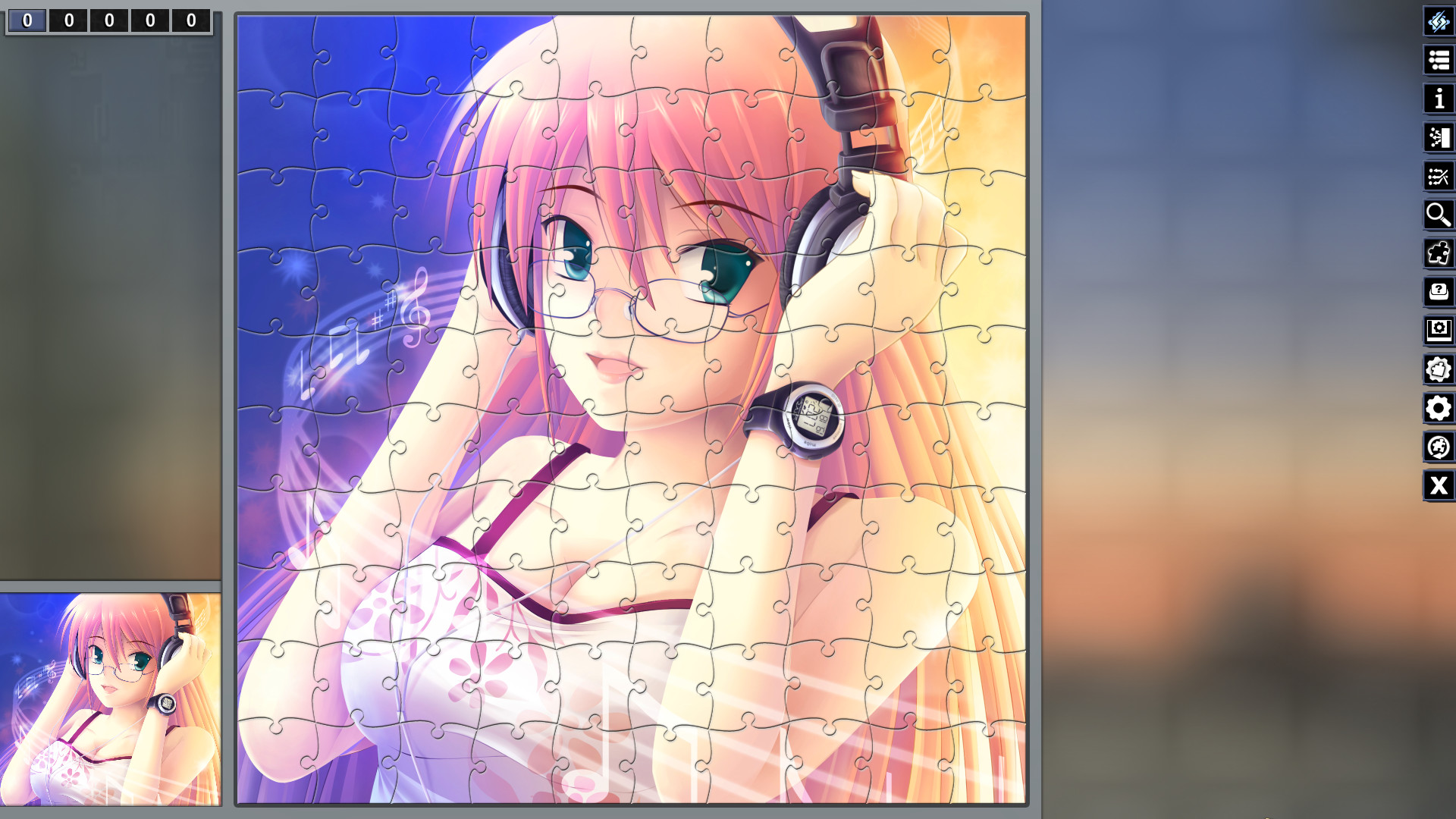 Pixel Puzzles Illustrations & Anime - Jigsaw Pack: Musix