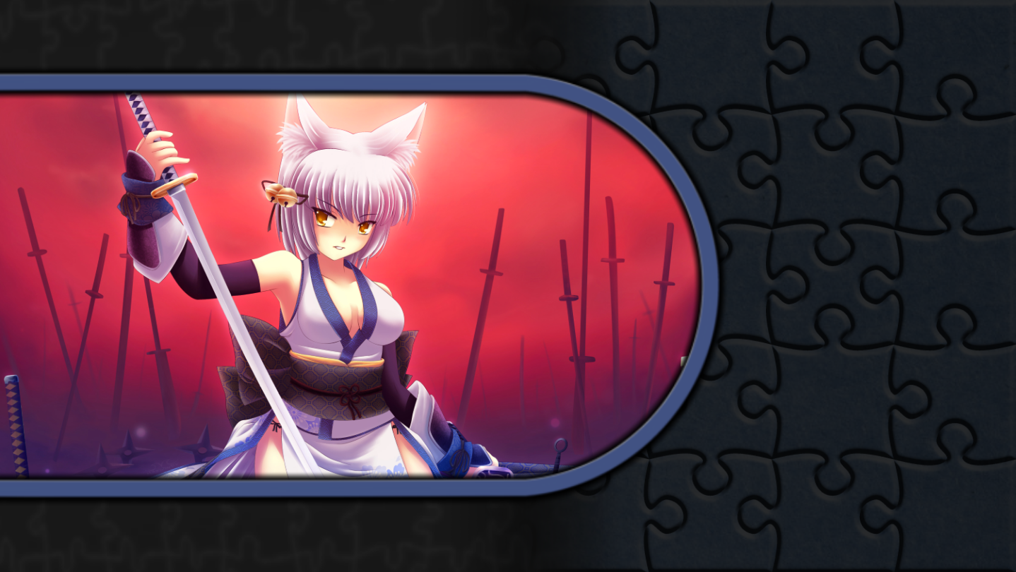 Pixel Puzzles Illustrations & Anime - Jigsaw Pack: Ninja Girls