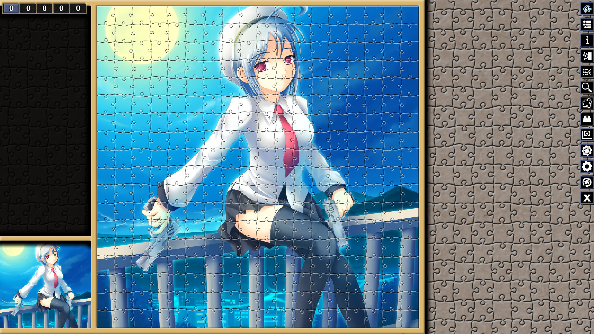 Pixel Puzzles Illustrations & Anime - Jigsaw Pack: Gun Girls