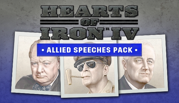 Hearts of Iron IV: Allied Speeches Pack NEW