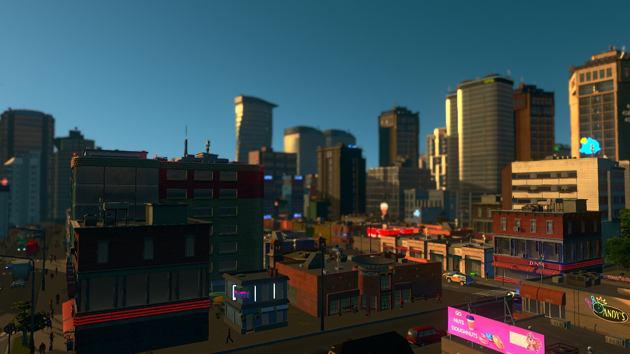 Cities: Skylines - 80's Movies Tunes