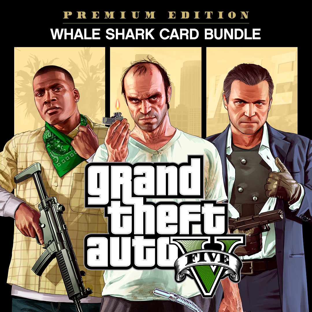 GRAND THEFT AUTO V: PREMIUM EDITION & Whale Shark Card Bundle