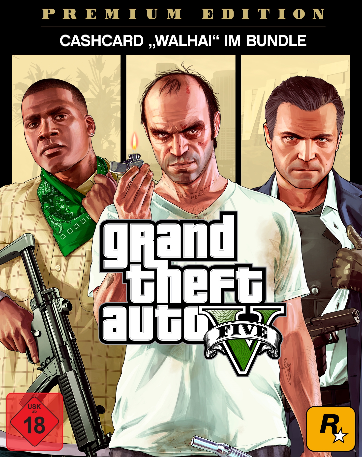 GRAND THEFT AUTO V: PREMIUM EDITION & Whale Shark Card Bundle