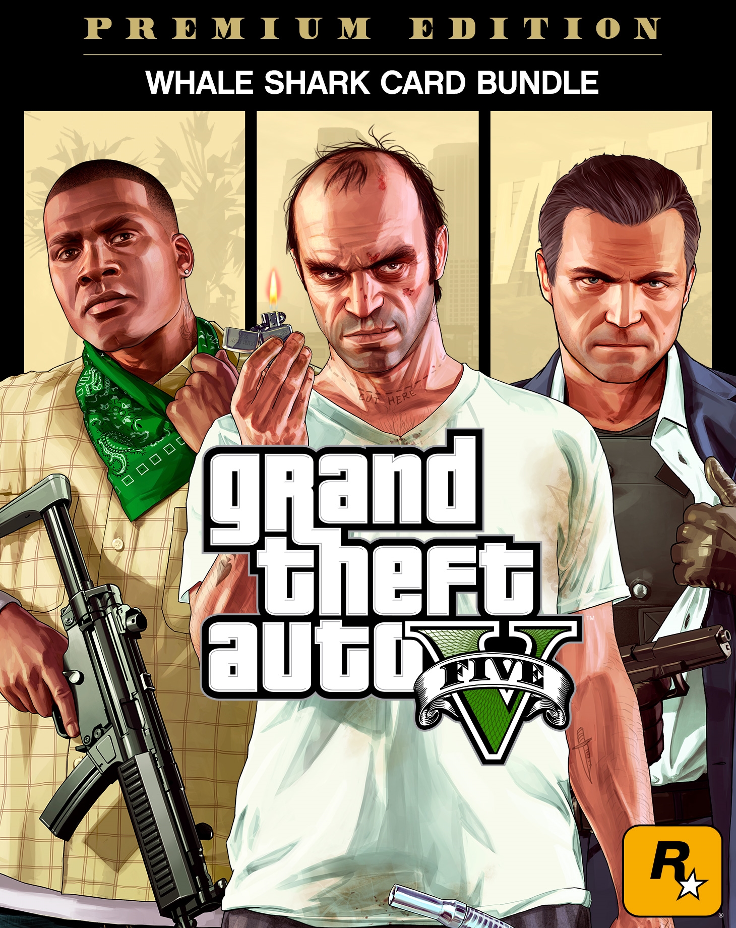 GRAND THEFT AUTO V: PREMIUM EDITION & Whale Shark Card Bundle