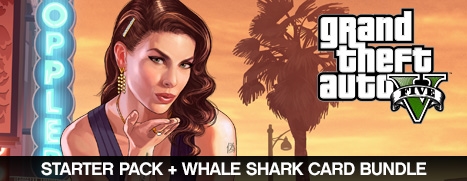 GRAND THEFT AUTO V: PREMIUM EDITION & Whale Shark Card Bundle