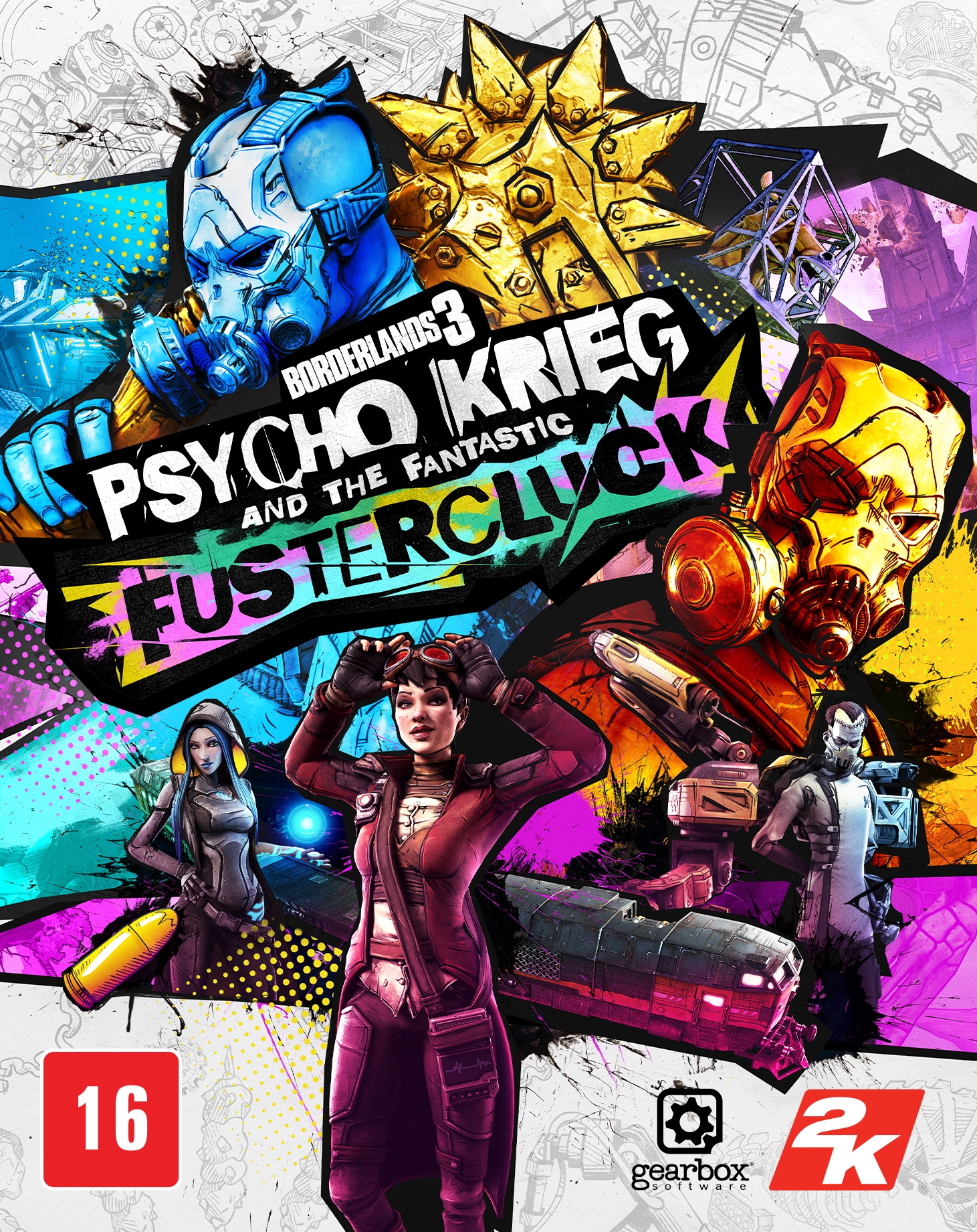 Borderlands 3 - Psycho Krieg and the Fantastic FusterCluck (Steam)