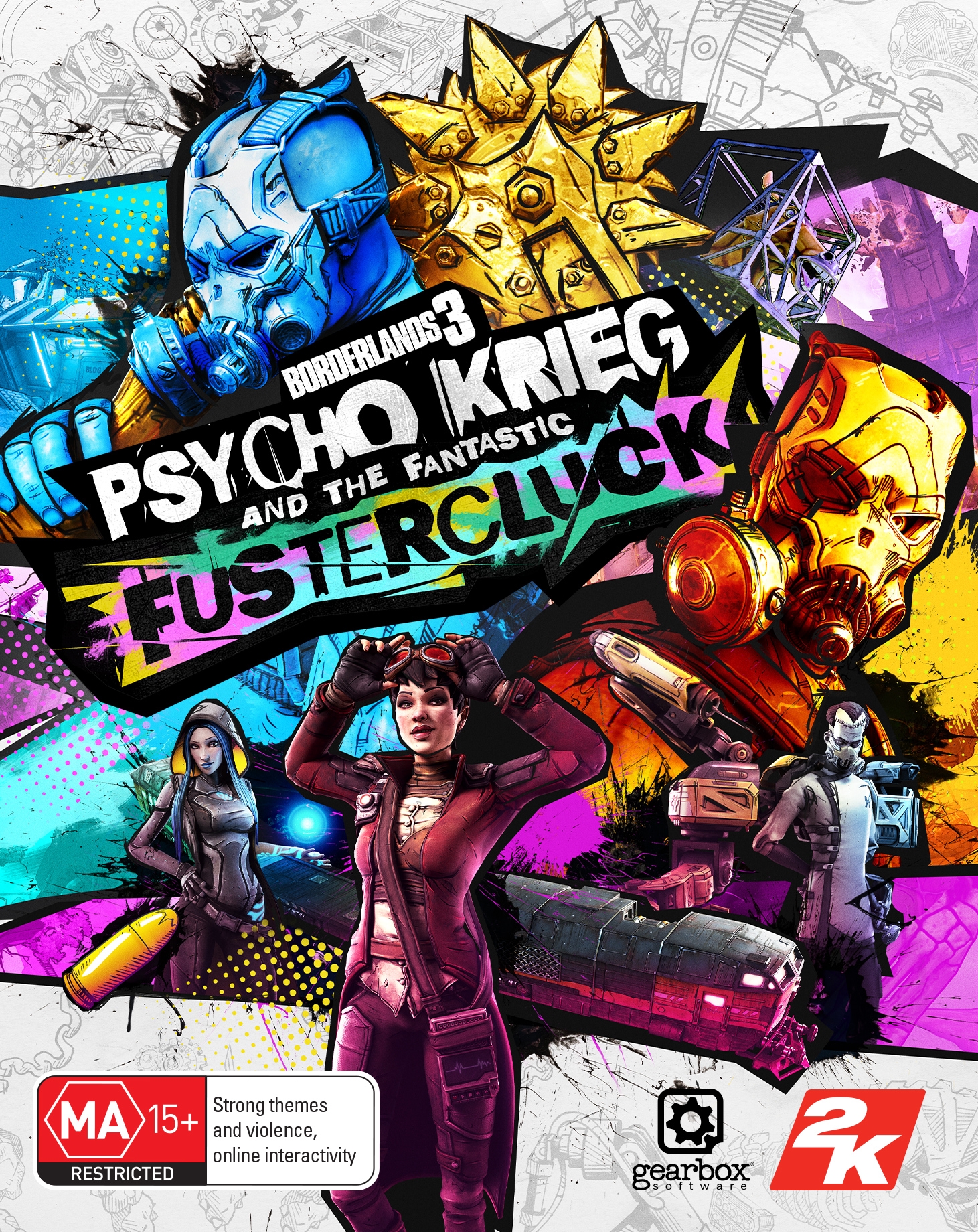 Borderlands 3 - Psycho Krieg and the Fantastic FusterCluck (Steam)