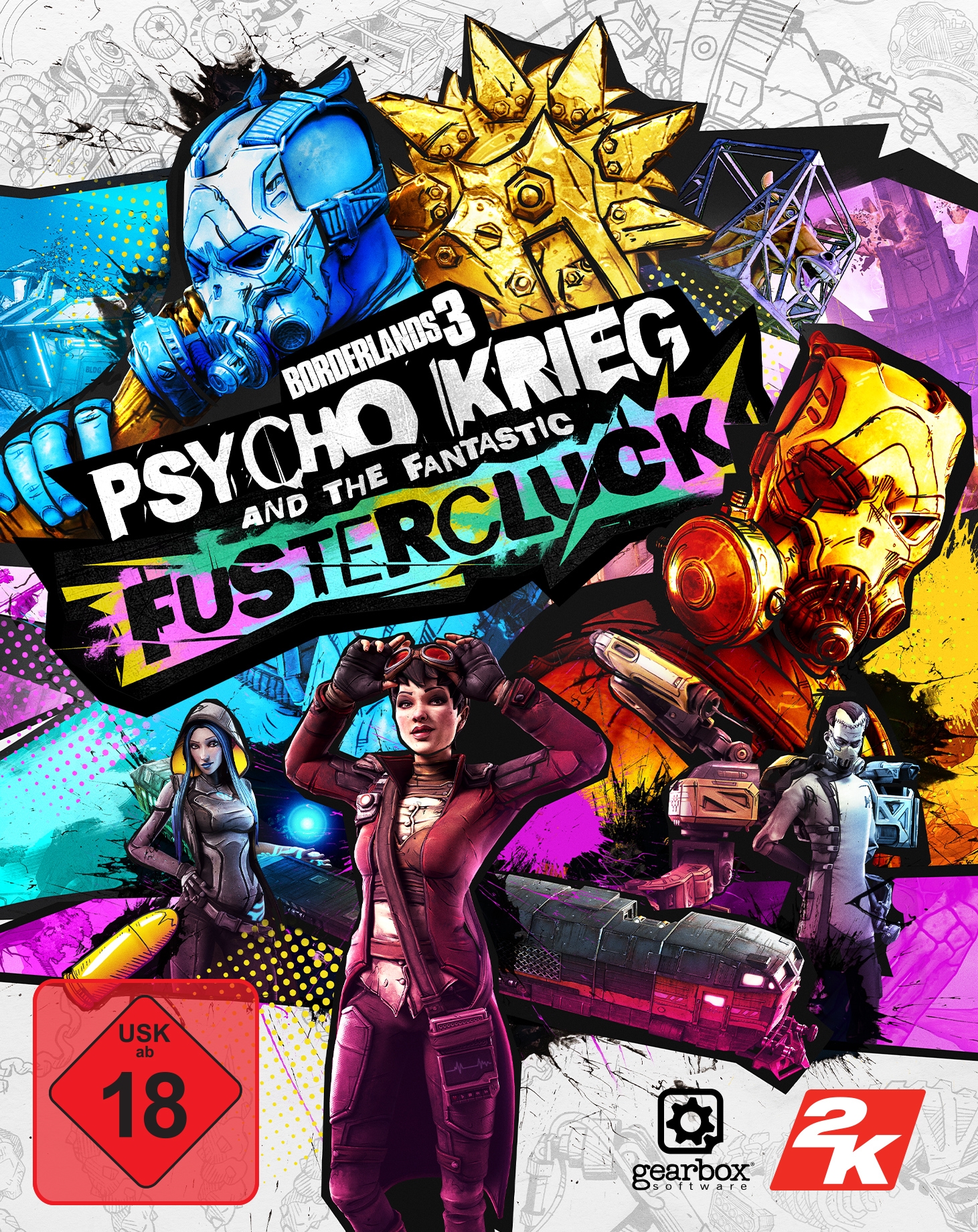 Borderlands 3 - Psycho Krieg and the Fantastic FusterCluck (Steam)