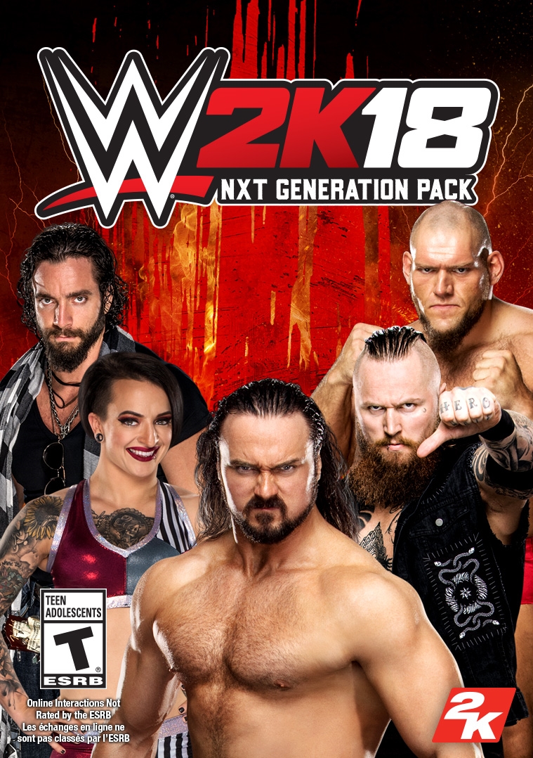 WWE 2K18 NXT Generation Pack