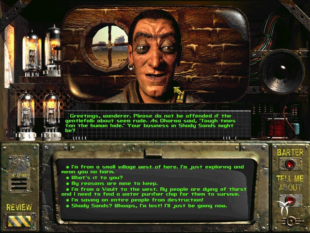 Fallout : A Post Nuclear Role Playing Game