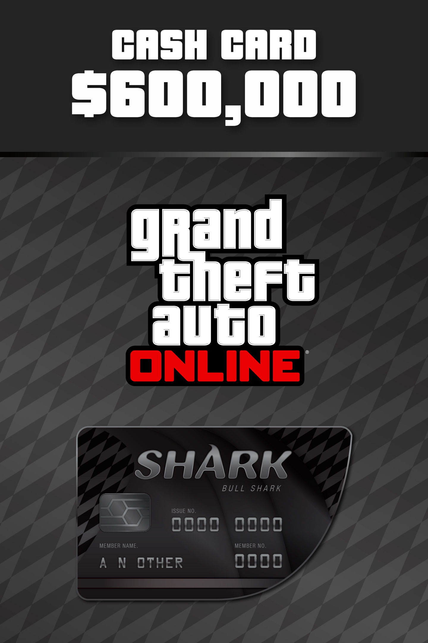 Grand Theft Auto Online : Bull Shark Cash Card