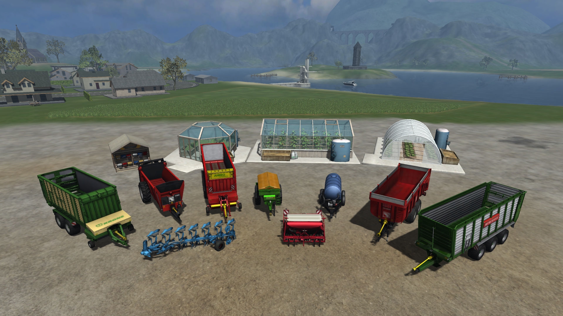 Farming Simulator 2011 - Equipment Pack 3 (GIANTS)