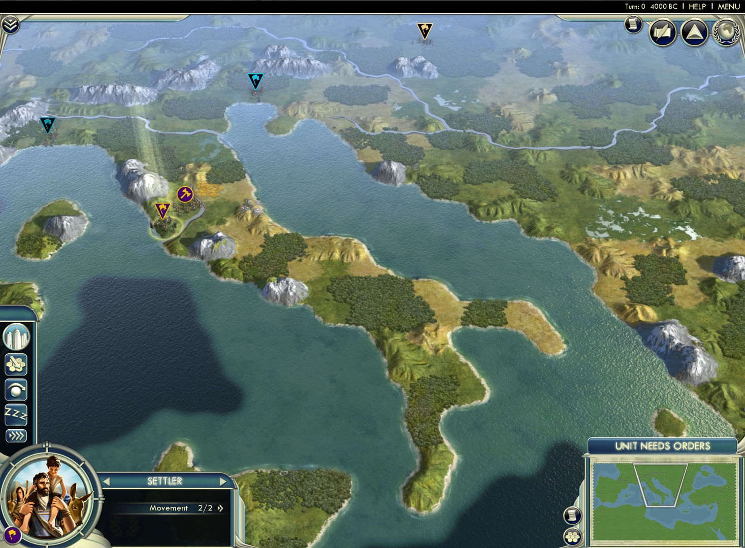 Sid Meier's Civilization V - Cradle of Civilization Map Pack: Mediterranean [Mac]