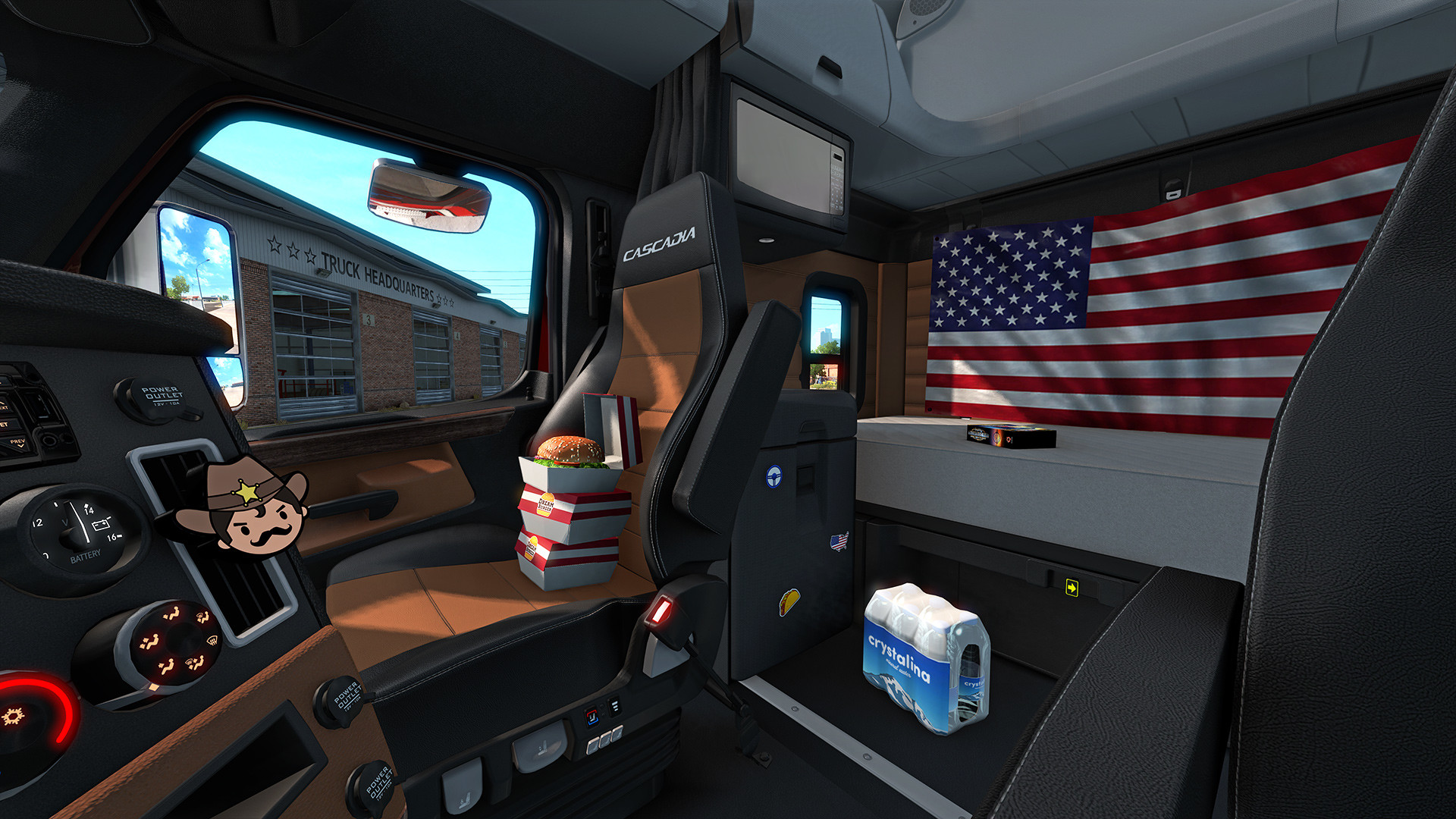 American Truck Simulator - Cabin Accessories