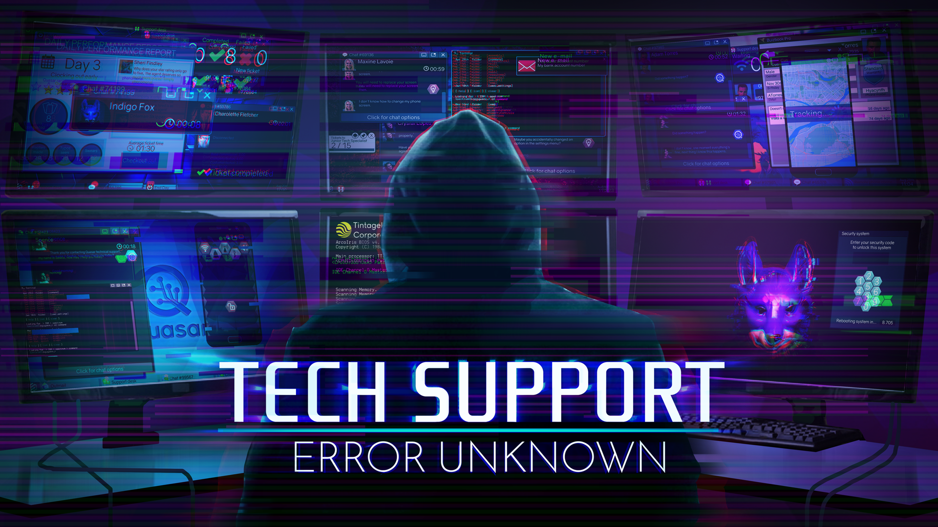 TECH SUPPORT: ERROR UNKNOWN